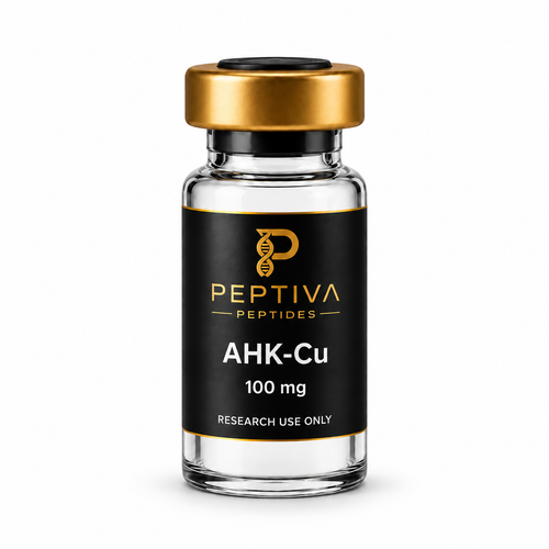 AHK-Cu 100 mg research compound – lyophilised vial, Peptiva