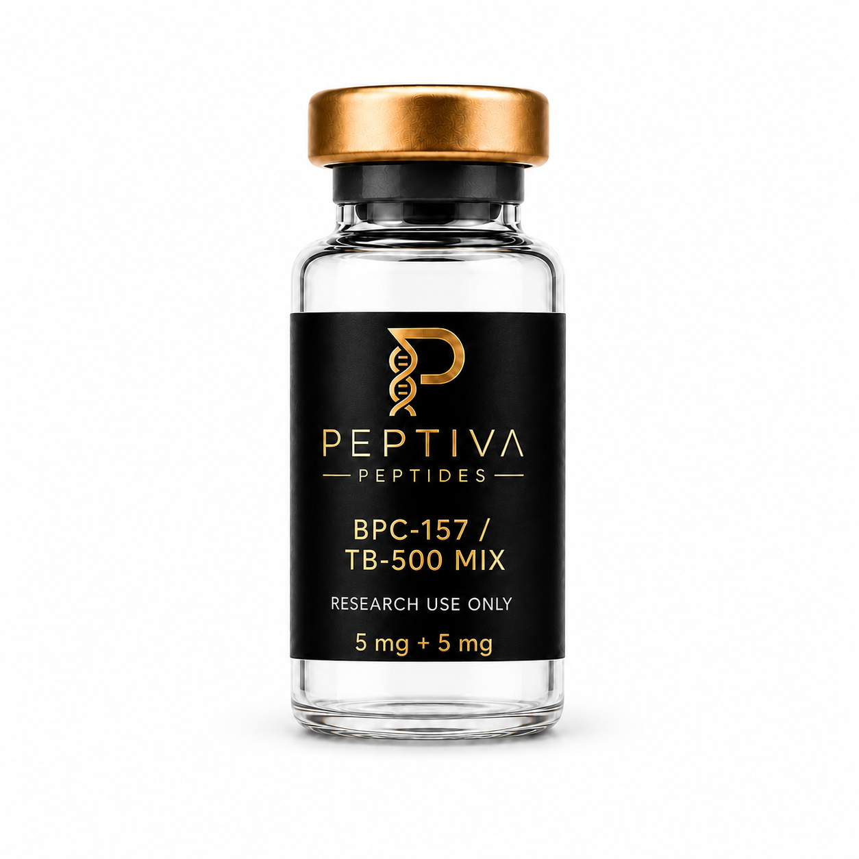 BPC-157 / TB-500 Mix 5 mg + 5 mg Ampulica — Peptiva fotografija proizvoda