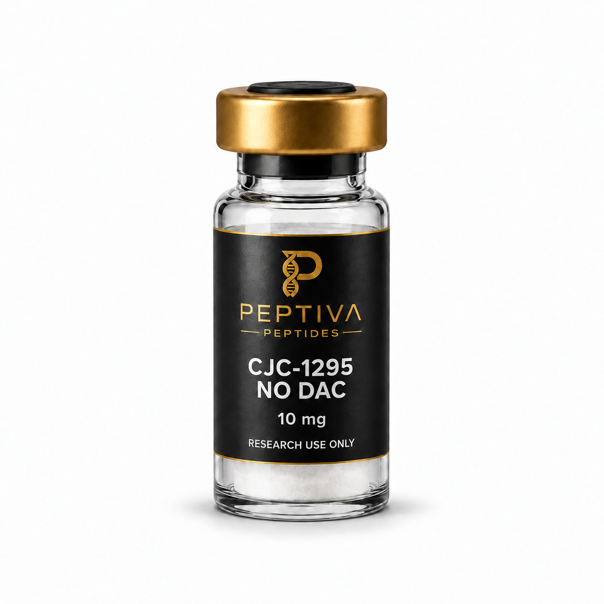 CJC-1295 No DAC 10 mg lyophilised vial — Peptiva